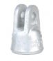 cap for porcelain insulator-clevis type